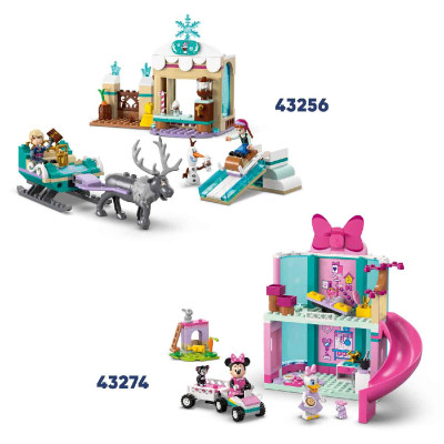 LEGO DISNEY PRINCESS 43264 Đồ Chơi Lắp Ráp Tàu Lửa Hoạt Hình Toy Story (206 chi tiết)