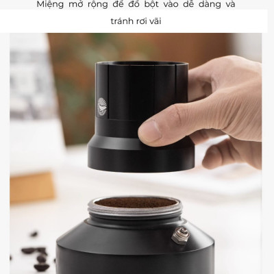 Dụng cụ san phẵng cà phê cho bình moka