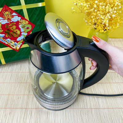 Ấm Đun Siêu Tốc LocknLock EJK418SLV - Hàng Chính Hãng