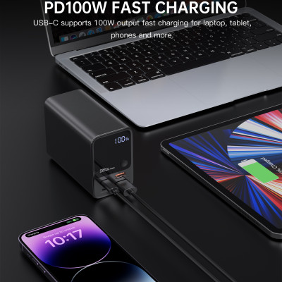 Pin dự phòng Choetech B635 sạc nhanh công suất cao 222.5W  dung lượng 27000mAh (Hàng chính hãng)