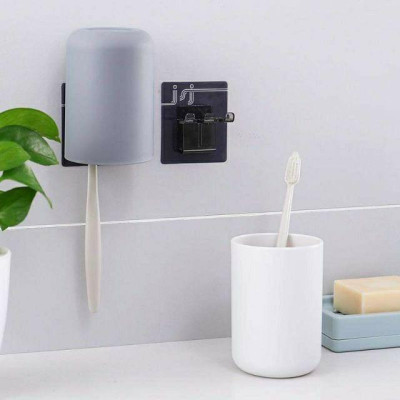 Móc Treo Bàn Chải Đánh Răng, Giá Móc Dính Tường Để Úp Cốc Phòng Tắm Dán Tường, Tiện Dụng Phòng Tắm. TakyHome 4014