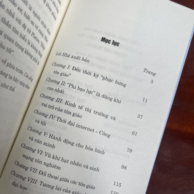 TÔN GIÁO VÀ HÒA BÌNH TRONG THẾ KÝ XXI - Harvey G.Cox – Ikeda Daisaku - NXB Chính trị Quốc gia Sự thật 