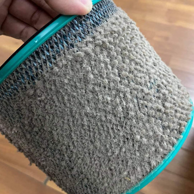 Combo Máy Lọc Không Khí U ULTTY SKJ CR021 Dạng Quạt Màu Đen + Màng lọc HEPA H13 Nano Phân Tử Bạc - Hàng Chính Hãng