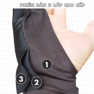 [Chống chạm nhầm] Găng tay hoạ sĩ hiệu HOTCASE bản đặc biệt 3 lớp hỗ trợ vẽ trên trên cho điện thoại, cho iPad, máy tính bảng, cho wacom cho iPhone - Hàng nhập khẩu