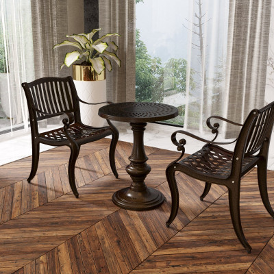 Ghế Nhôm Đúc AC-02-Br