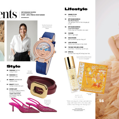 Tạp chí NỮ DOANH NHÂN số 143 phát hành tháng 01,02,03/2023