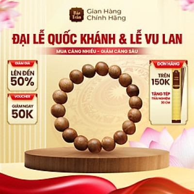 Vòng Trầm Hương 11 ly – 18 Hạt – Cao Cấp | Bảo Trầm – Trầm Tự Nhiên 100%, Thơm Dịu – Đeo Phong Thủy Bình An