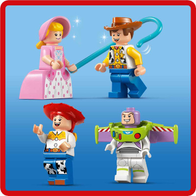LEGO DISNEY PRINCESS 43264 Đồ Chơi Lắp Ráp Tàu Lửa Hoạt Hình Toy Story (206 chi tiết)