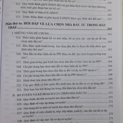 Sổ Tay Tra Cứu Nghiệp Vụ Đấu Thầu - 382 Câu Hỏi Đáp Tình Huống Về Đấu Thầu Qua Mạng Chào Hàng Cạnh Tranh