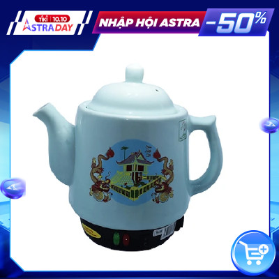 Ấm sắc thuốc Trường An TA59 Ngọc - Gốm sứ cao cấp - Hàng chính hãng