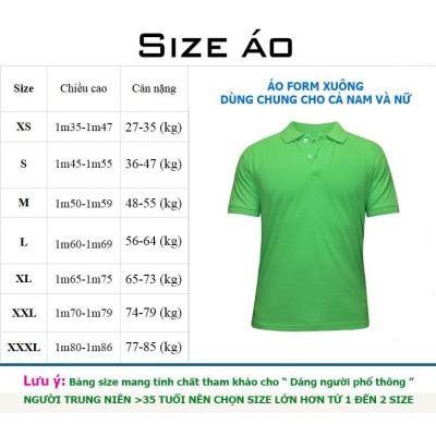 Áo Thun Cổ Bẻ Cá Sấu 4 Chiều Xanh Biển