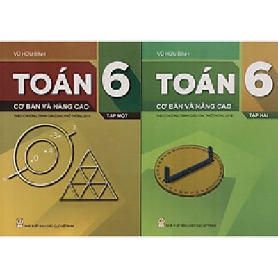 Sách - (Combo 2 tập) Toán 6 Cơ Bản Và Nâng Cao