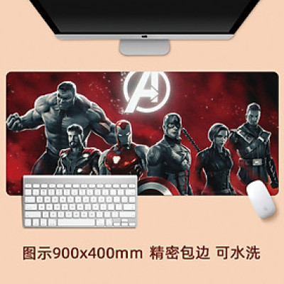 Miếng Lót Chuột, Bàn Di Chuột, mouse pad cỡ lớn siêu anh hùng avengers(80x30x0.3)-Hàng chính hãng / Hàng nhập khẩu