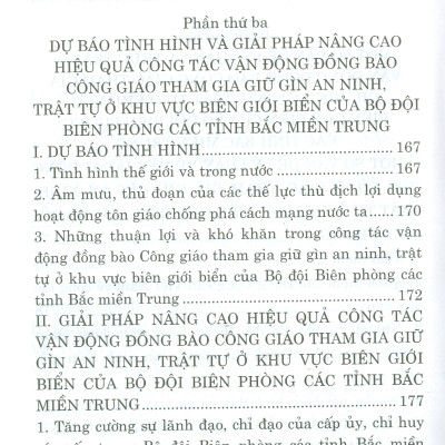Công Tác Vận Động Đồng Bào Công Giáo Tham Gia Giữ Gìn An Ninh, Trật Tự Ở Khu Vực Biên Giới Biển