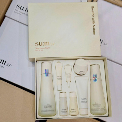 Bộ Dưỡng Sáng Làm Đều Màu Da Sum37 Time Energy Bright Special Set 2pcs