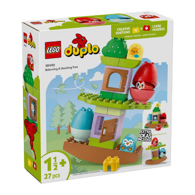LEGO DUPLO 10440 Đồ Chơi Lắp Cây Cân Bằng Và Xếp Chồng (27 Chi Tiết)