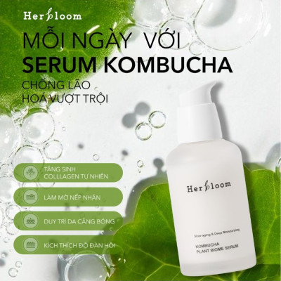 Bộ Đôi Cấp Ẩm & Dưỡng Trắng Da Herbloom Cân Bằng Da Chống Lão Hoá Da [Toner 150ml + Serum 50ml]