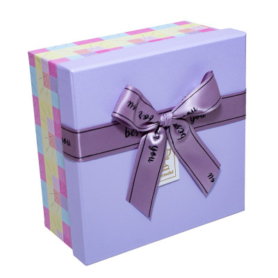 Hộp Quà Vuông V027 Phượng Hoàng 16 x 16 x 8 cm - Giao mẫu ngẫu nhiên