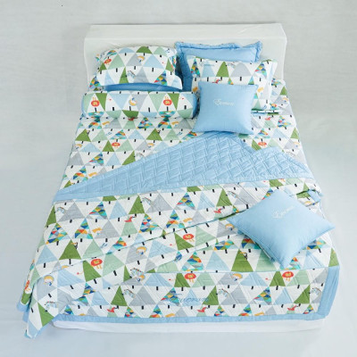 Bộ ga chun chần Everon EPM22071 ( 01 Ga chun chần + 02 Vỏ gối 45x65)