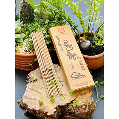 Nhang Trầm Hương 20cm, Loại Lan Tỏa, Ít Khói Phù Hợp Chung Cư, Trần Nhà Thấp