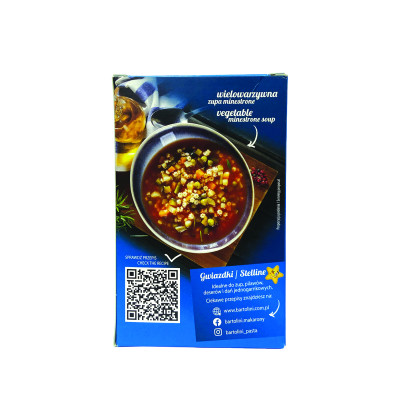 Mì nui cho bé hình ngôi sao Bartolini 250g