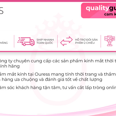 Gọng kính nhựa tr90 siêu nhẹ siêu bền thời trang OURESS - 1002