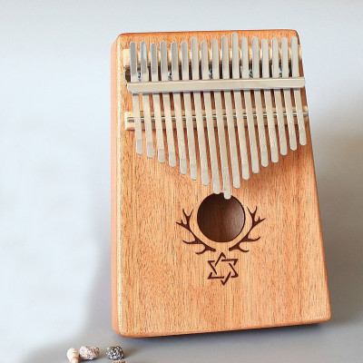 Đàn Kalimba Gỗ 17 Phím Có Khuyết - Dễ Chơi Bằng Ngón Tay