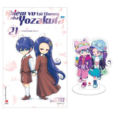 Sách - Nhiệm Vụ Tối Thượng Nhà Yozakura - Tập 21 - Hifumi Vs Bác Futaba - Tặng Kèm Standee Chân Đế Ivory