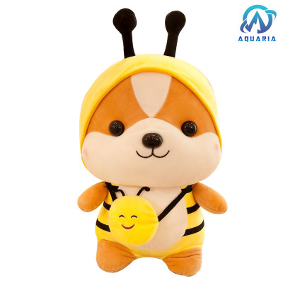 Thú Bông Chó Shiba Hóa Trang Cosplay Ngộ Nghĩnh 25cm Quà Tặng Siêu Dễ Thương 