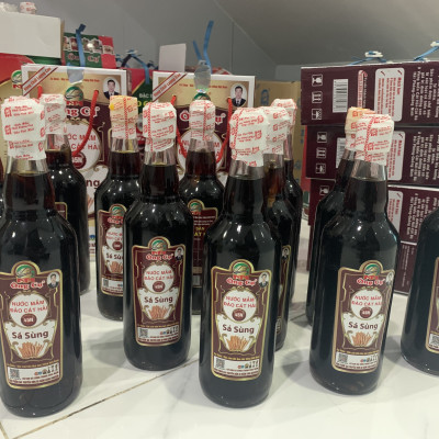 Nước mắm sá sùng thượng hạng 45N - Độ đạm cao, dung tích 500ml/1 chai