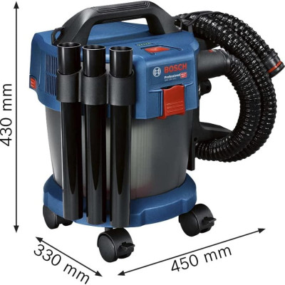 MÁY HÚT BỤI BOSCH GAS 18V-10 L Premium (SOLO) - HÀNG CHÍNH HÃNG