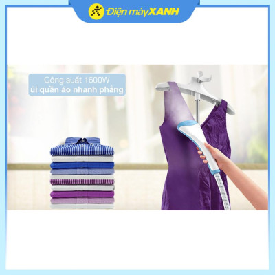 Bàn ủi hơi nước đứng Philips GC482/29 1600W - Hàng Chính Hãng