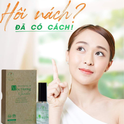 Chai xịt Điềut Trị hôi nách, hôi chân của Thanh Mộc Hương - Hàng Chính Hãng