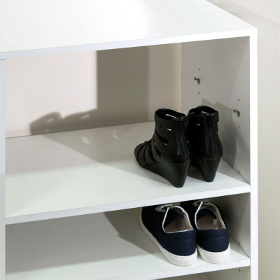 Tủ đựng giày gia đình thiết kế đẹp hiện đại SMLIFE Ruxton