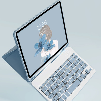 Bao da case ốp silicone kèm bàn phím bluetooth cho ipad 10.2, 10.5, 10.9, Pro 11 inch - HÀNG CHÍNH HÃNG