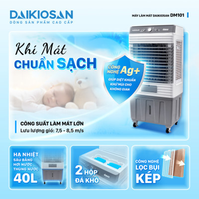 DM101 - Quạt Điều Hòa Daikiosan DM101 - Hàng Chính Hãng
