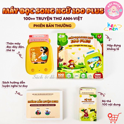 Máy đọc truyện song ngữ Anh Việt 100 plus Kennen - Dành cho bé từ 2 đến 8 tuổi