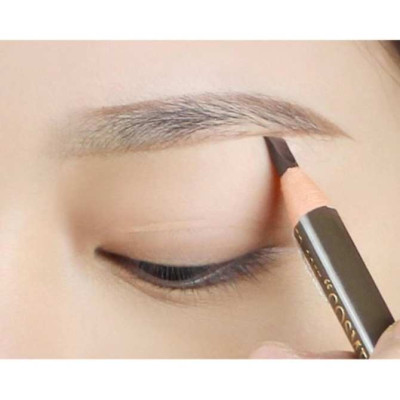 Chì mày xé Suri Eyebrow Pencil Hàn Quốc tặng kèm móc khoá - No.103 Đen nâu - 1 cái