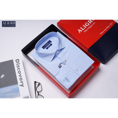 Áo sơ mi nam dài tay ALIGRO chất liệu bamboo cao cấp mềm mịn, kháng khuẩn, chống tia UV  Slim ALGS172