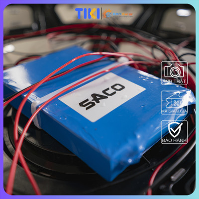 Đèn đĩa bay UFO năng lượng mặt trời công suất 1000W SACO có cảm biến chuyển động, remote