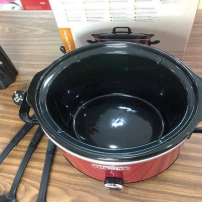 NỒI NẤU CHẬM CROCK POT, Dung tích 3.5 lít, NHẬP ĐỨC Hàng chính hãng