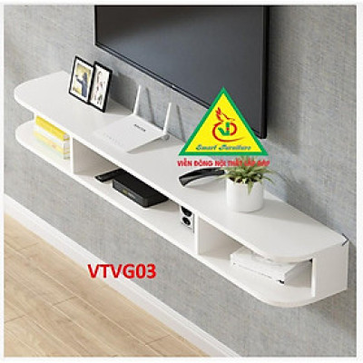 Kệ Ti Vi Treo Tường Trang Trí VTVG03 - Nội Thất Lắp Ráp