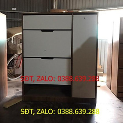 Tủ giày Thông minh gỗ mdf rộng 1m