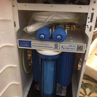 Máy Lọc Nước Nóng Lạnh Karofi HCV200RO - 6 Lõi Lọc - Hàng Chính Hãng