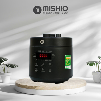Nồi nấu cháo mini Mishio 1L - Hàng chính hãng