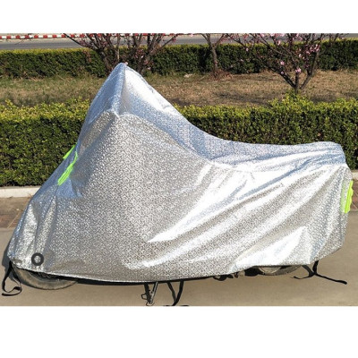 Bạt trùm xe máy tráng nhôm loại siêu dày chất lượng cao, chống mưa chống nắng xe máy, có túi đựng bạt trùm chính hãng D Danido