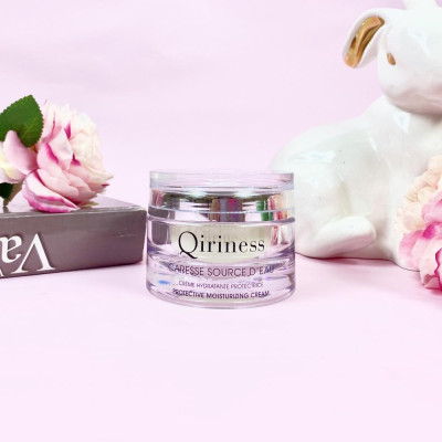Kem dưỡng dành cho da khô và mất nước giúp bảo vệ da nguồn gốc thiên nhiên Qiriness Protecting Moisturizing Cream 50ml