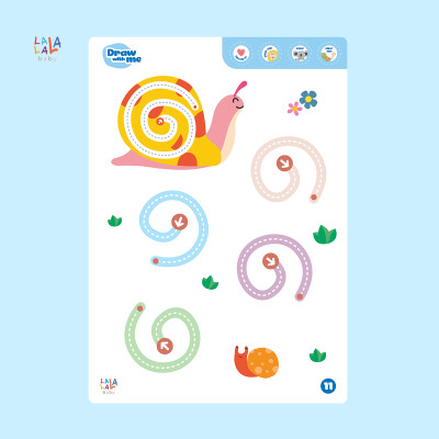 Đồ chơi Giáo dục sớm Thẻ Flashcard thông minh cho bé xóa được, học liệu giáo dục sớm thương hiệu Lalala Baby (Shape Me - Write Me - Math Me - Learn Me)