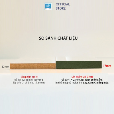 Bàn Làm Việc Phối Chân Bàn Kệ Sách Dài 110cm Thương Hiệu SIB Decor BLV129