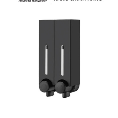 Hộp Đựng Xà Phòng Treo Tường ATMOR DH-725-1B (Màu Đen) (HÀNG CHÍNH HÃNG)